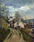 Paul Cezanne The House of Dr Gauchet in Auvers oil on canvas